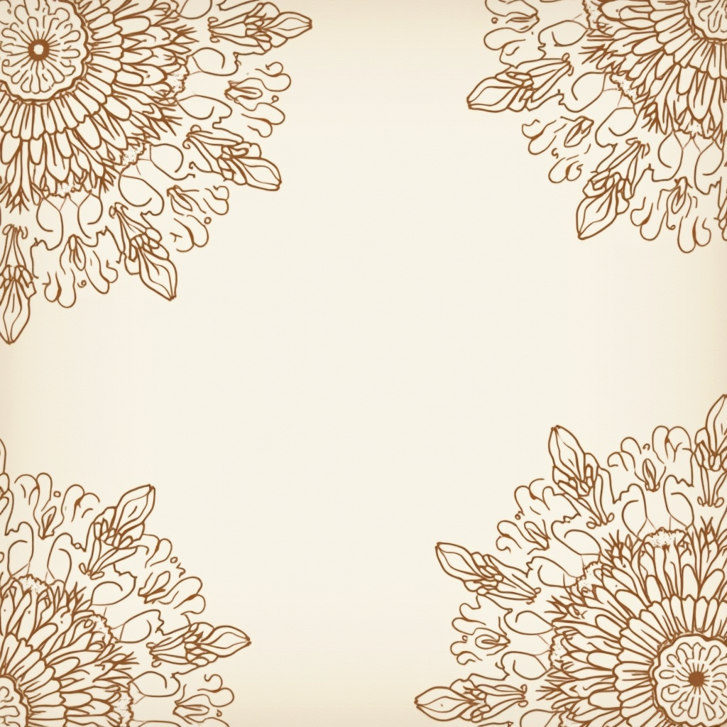 Seamless Patterns — Intricate Mandala Pattern Radiating From A Printable / Etsy #0250 (Gemini)
