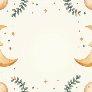 Seamless Patterns — Soft Watercolor-style Moon-and-stars Nursery Motif Printable / Etsy #0071 (ChatGPT)