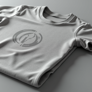 T-Shirt — Bold Minimalist Logo Mark Centered On Commercial Design #0091 (Gemini)