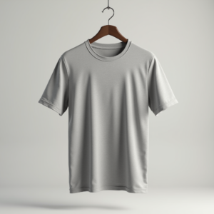 T-Shirt — Bold Minimalist Logo Mark Centered On Commercial Design #0121 (Seedream)