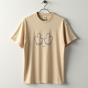 T-Shirt — Clean Line-art Icon Printed On A Commercial Design #0111 (Midjourney)