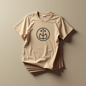 T-Shirt — Clean Line-art Icon Printed On A Commercial Design #0207 (Midjourney)