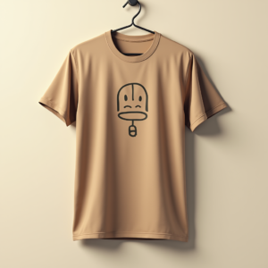 T-Shirt — Clean Line-art Icon Printed On A Commercial Design #0235 (Gemini)