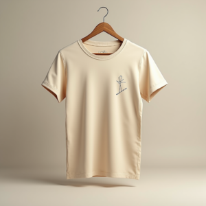 T-Shirt — Clean Line-art Icon Printed On A Commercial Design #0283 (Gemini)