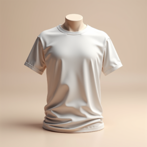 T-Shirt — Duotone Illustrated Design Wrapped Around A Commercial Design #0113 (FLUX)