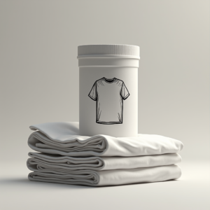 T-Shirt — Duotone Illustrated Design Wrapped Around A Commercial Design #0137 (FLUX)