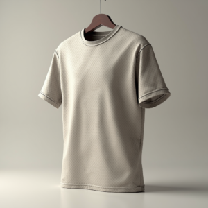T-Shirt — Duotone Illustrated Design Wrapped Around A Commercial Design #0191 (Ideogram)