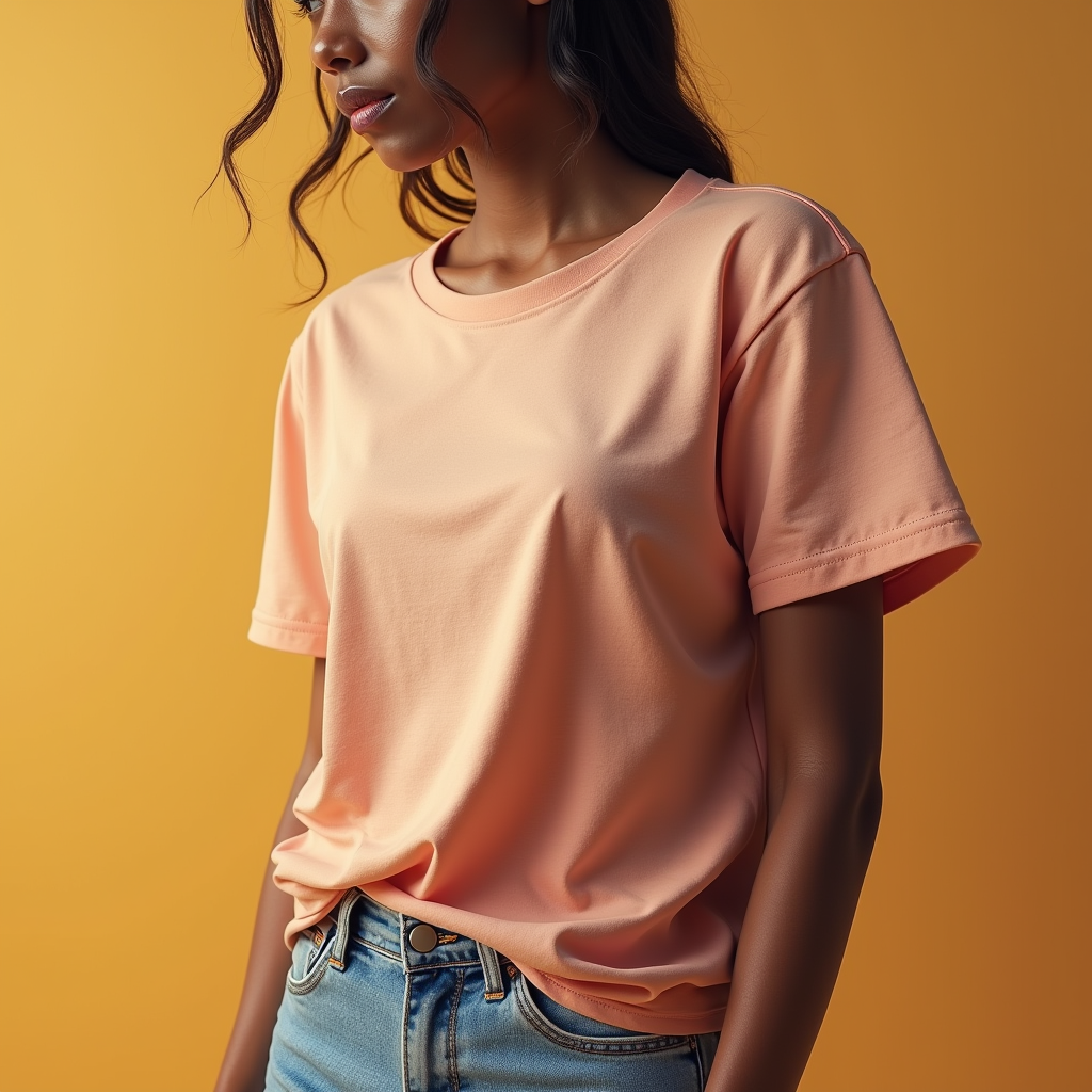 T-Shirt — Duotone Illustrated Design Wrapped Around A Commercial Design #0231 (Midjourney)
