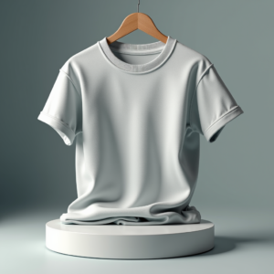T-Shirt — Duotone Illustrated Design Wrapped Around A Commercial Design #0243 (Midjourney)