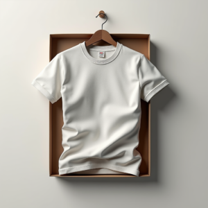T-Shirt — Duotone Illustrated Design Wrapped Around A Commercial Design #0273 (Firefly)