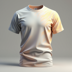 T-Shirt — Duotone Illustrated Design Wrapped Around A Commercial Design #0303 (Midjourney)