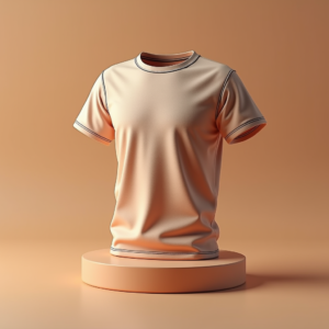 T-Shirt — Duotone Illustrated Design Wrapped Around A Commercial Design #0327 (Midjourney)