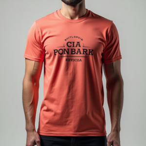 T-Shirt — Embroidered-style Emblem Mockup On A Structured Commercial Design #0070 (Recraft)
