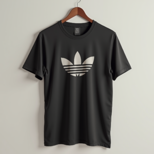 T-Shirt — Embroidered-style Emblem Mockup On A Structured Commercial Design #0088 (Stable Diffusion)