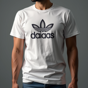 T-Shirt — Embroidered-style Emblem Mockup On A Structured Commercial Design #0214 (Recraft)