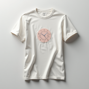T-Shirt — Embroidered-style Emblem Mockup On A Structured Commercial Design #0308 (ChatGPT)