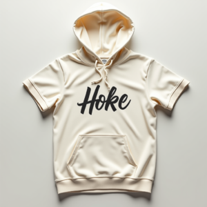 T-Shirt — Hand-lettered Typographic Design Across A Cream Commercial Design #0074 (Dreamina)