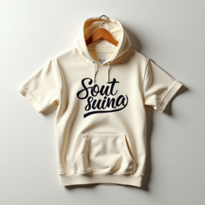 T-Shirt — Hand-lettered Typographic Design Across A Cream Commercial Design #0080 (ChatGPT)
