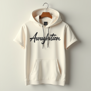 T-Shirt — Hand-lettered Typographic Design Across A Cream Commercial Design #0116 (ChatGPT)