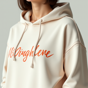 T-Shirt — Hand-lettered Typographic Design Across A Cream Commercial Design #0128 (ChatGPT)