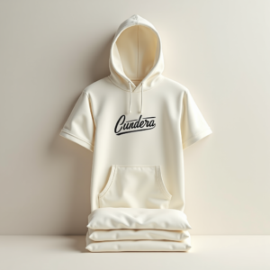T-Shirt — Hand-lettered Typographic Design Across A Cream Commercial Design #0134 (Dreamina)