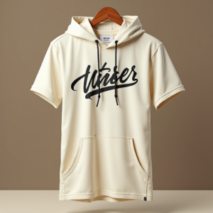 T-Shirt — Hand-lettered Typographic Design Across A Cream Commercial Design #0152 (ChatGPT)