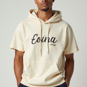 T-Shirt — Hand-lettered Typographic Design Across A Cream Commercial Design #0212 (ChatGPT)