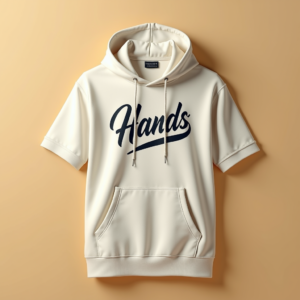 T-Shirt — Hand-lettered Typographic Design Across A Cream Commercial Design #0294 (Krea)