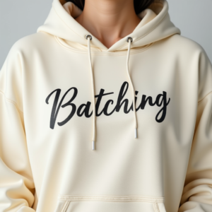 T-Shirt — Hand-lettered Typographic Design Across A Cream Commercial Design #0324 (Leonardo)