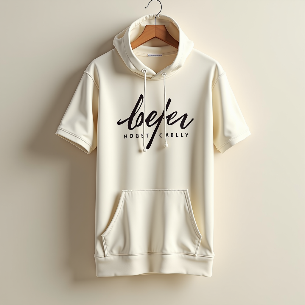 T-Shirt — Hand-lettered Typographic Design Across A Cream Commercial Design #0330 (Krea)
