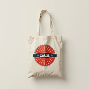 T-Shirt — Retro Badge-style Logo Centered On A Commercial Design #0042 (Krea)
