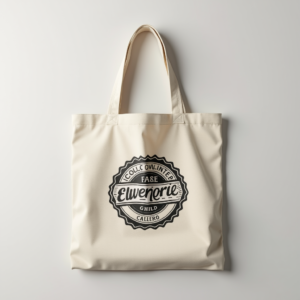 T-Shirt — Retro Badge-style Logo Centered On A Commercial Design #0078 (Krea)