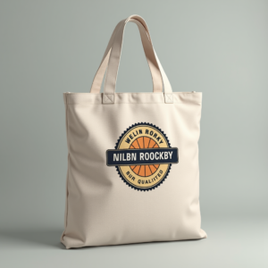 T-Shirt — Retro Badge-style Logo Centered On A Commercial Design #0084 (Leonardo)