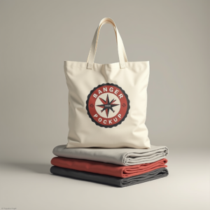 T-Shirt — Retro Badge-style Logo Centered On A Commercial Design #0102 (Krea)