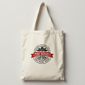 T-Shirt — Retro Badge-style Logo Centered On A Commercial Design #0114 (Krea)