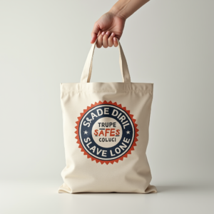 T-Shirt — Retro Badge-style Logo Centered On A Commercial Design #0186 (Krea)