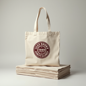 T-Shirt — Retro Badge-style Logo Centered On A Commercial Design #0210 (Krea)