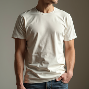 T-Shirt — Retro Badge-style Logo Centered On A Commercial Design #0232 (Stable Diffusion)