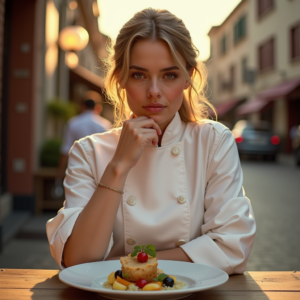 Travel — Chef In A Crisp White Uniform Photography #0010 (Leonardo)