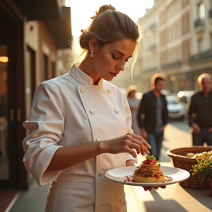 Travel — Chef In A Crisp White Uniform Photography #0022 (Leonardo)