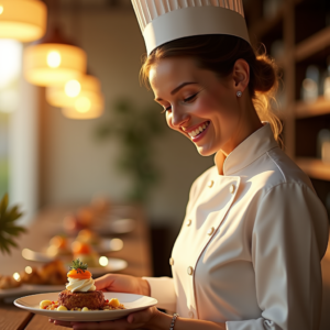 Travel — Chef In A Crisp White Uniform Photography #0052 (Krea)