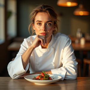 Travel — Chef In A Crisp White Uniform Photography #0082 (Leonardo)