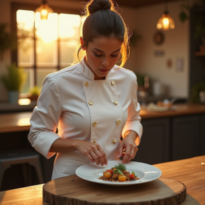 Travel — Chef In A Crisp White Uniform Photography #0106 (Leonardo)