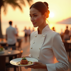 Travel — Chef In A Crisp White Uniform Photography #0142 (Leonardo)