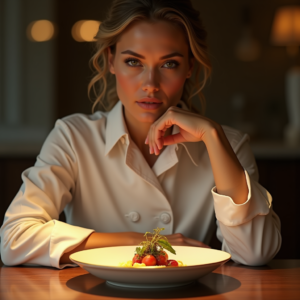 Travel — Chef In A Crisp White Uniform Photography #0228 (Dreamina)
