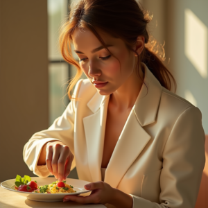 Travel — Woman In A Tailored Ivory Blazer Photography #0199 (Firefly)