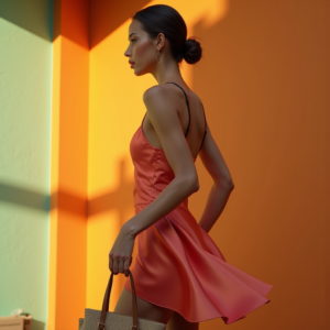 Viral Posts — Woman With A Sleek Low Bun Social Media #0065 (Krea)