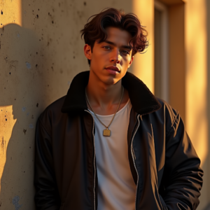 Viral Posts — Young Man In A Bomber Jacket Social Media #0162 (Gemini)