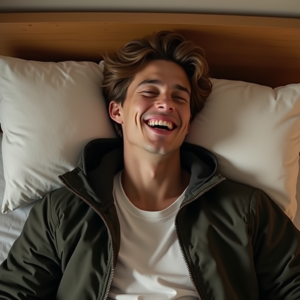 Viral Posts — Young Man In A Bomber Jacket Social Media #0291 (Stable Diffusion)