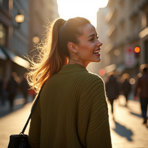 Viral Posts — Young Woman With A High Ponytail Social Media #0115 (ChatGPT)